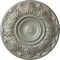 Ekena Millwork Whitman Ceiling Medallion (For Canopies up to 3 3/4"), Hand-Painted Flash Gold, 13"OD x 1 3/8"P CM13WHFLS - alternate 1
